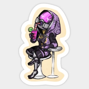 A Little Tali Never Killed Nobody Sticker